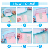 Globleland 2Pcs 2 Style Carbon Steel Cutting Dies Stencils, for DIY Scrapbooking/Photo Album, Decorative Embossing DIY Paper Card, Matte Platinum Color, Butterfly Pattern, 1pc/style