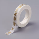 Globleland DIY Scrapbook Decorative Paper Tapes, Adhesive Tapes, Goldenrod, 8mm, about 7m/roll