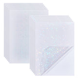 Globleland 12Sheets 2 Style Plastic Copier Transparency Film, Rectangle, Mixed Patterns, 296.5x210x0.2mm, 6sheets/style
