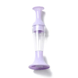 Globleland Standable Vase Plastic Diamond Painting Point Drill Pen, Able to Hold Diamond, Diamond Painting Tools, Purple, 115x40mm, Inner Diameter: 20.5mm, Hole: 1.8mm, 5pc/Pack