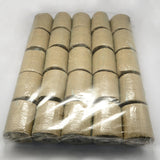 1 Bag Burlap Ribbon, Hessian Ribbon, Jute Ribbon, for Craft Making, Camel, about 65mm wide, 2.7m/roll, 25rolls/bag