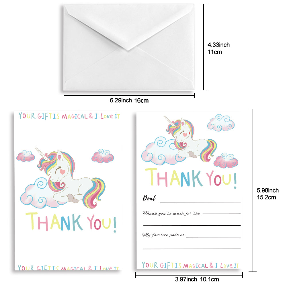 Globleland Invitation Cards, for Birthday Wedding Party, with Paper Envelopes, Rectangle with Mixed Pattern, Colorful, 15.2x10.1cm, 30sheets/set