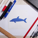 Globleland Plastic Drawing Painting Stencils Templates, for DIY Scrapbooking Painting Drawing Craft, Marine Organism Theme, White, 130.5x131x0.2mm, 6sheets/set, 1set/bag
