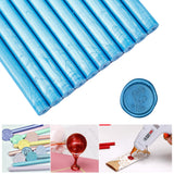 20 Pieces Glue Gun Sealing Wax Sticks 11mm(Blue)