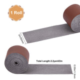 Matte Style PU Leather Ribbon