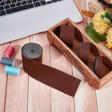 Matte Style PU Leather Ribbon