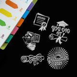 Globleland PVC Plastic Stamps, for DIY Scrapbooking, Photo Album Decorative, Cards Making, Stamp Sheets, Book Pattern, 16x11x0.3cm