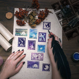 Globleland PVC Plastic Stamps, for DIY Scrapbooking, Photo Album Decorative, Cards Making, Stamp Sheets, Stamp Pattern, 160x110x3mm
