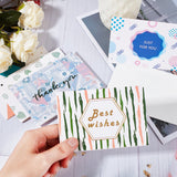 Globleland Envelope and Pattern Greeting Cards Sets, for Mother's Day Valentine's Day Birthday Thanksgiving Day, Mixed Color, Card: 85x125x0.9mm, Envelope: 0.4x134x88mm