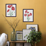 Globleland PET Hollow out Drawing Painting Stencils Sets for Kids Teen Boys Girls, for DIY Scrapbooking, School Projects, Flower Pattern, 29.7x21cm, 4 sheets/set