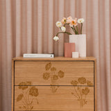 Globleland PET Hollow out Drawing Painting Stencils Sets for Kids Teen Boys Girls, for DIY Scrapbooking, School Projects, Flower Pattern, 29.7x21cm, 4 sheets/set