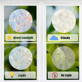 Globleland Rainbow Prism Paster, Window Sticker Decorations, Cloud, Colorful, 15cm, 18cm, 8pcs/set
