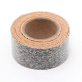 Globleland Cork Tape, with Bark Grain, Flat, Coconut Brown, 2.2cm, 1m/roll