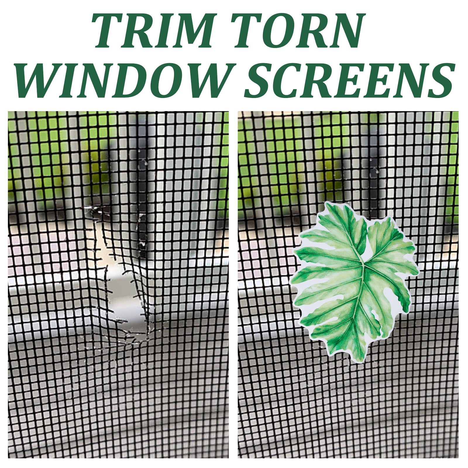 Globleland Waterproof PVC Anti-collision Window Stickers, Glass Door Protection Window Stickers, Mixed Leaf Patterns, Lime Green, 9~14x6.8~14.2x0.05cm, 12pcs/set