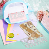 Retro Stamp Theme Butterfly Cutting Dies