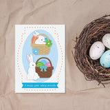 Easter Egg Rabbit Chick Cutting Dies, 3pcs/set