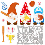 Baseball Theme Gnome Cutting Dies