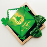 Saint Patrick's Day Theme Envelope Cutting Dies, 4pcs/set