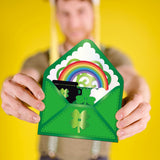 Saint Patrick's Day Theme Envelope Cutting Dies, 4pcs/set