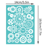 Gear Pattern Self-Adhesive Silk Screen Printing Stencil