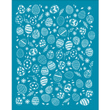 Globleland Silk Screen Printing Stencil, for Painting on Wood, DIY Decoration T-Shirt Fabric, Egg Pattern, 12.7x10cm