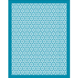 Globleland Silk Screen Printing Stencil, for Painting on Wood, DIY Decoration T-Shirt Fabric, Flower of Life Pattern, 100x127mm