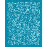 Globleland Silk Screen Printing Stencil, for Painting on Wood, DIY Decoration T-Shirt Fabric, Leaf Pattern, 100x127mm