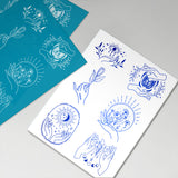 Globleland Silk Screen Printing Stencil, for Painting on Wood, DIY Decoration T-Shirt Fabric, Hand Heart, 100x127mm