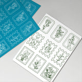 Globleland Silk Screen Printing Stencil, for Painting on Wood, DIY Decoration T-Shirt Fabric, Postcard Pattern, 100x127mm