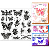 Insects Film Frame PVC Stamps