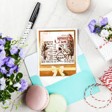 Mixed Shapes Film Frame PVC Stamps