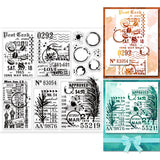 Mixed Shapes Film Frame PVC Stamps