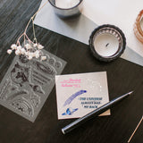 Globleland Custom PVC Plastic Clear Stamps, for DIY Scrapbooking, Photo Album Decorative, Cards Making, Planet, 160x110x3mm