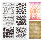 Globleland Custom PVC Plastic Clear Stamps, for DIY Scrapbooking, Photo Album Decorative, Cards Making, Mixed Shapes, 160x110x3mm