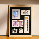 Globleland Custom PVC Plastic Clear Stamps, for DIY Scrapbooking, Photo Album Decorative, Cards Making, Human, 160x110x3mm