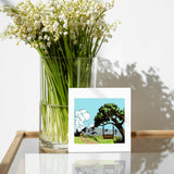 Globleland Custom PVC Plastic Clear Stamps, for DIY Scrapbooking, Photo Album Decorative, Cards Making, Tree, 160x110x3mm