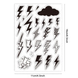 Lightning Bolt Clear Stamps