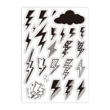 Lightning Bolt Clear Stamps