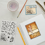 Coffee Bean Clear Stamps