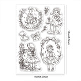Girl Clear Stamps