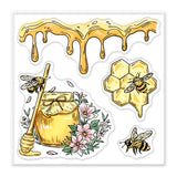 Bees PVC Sakura Stamp