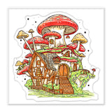 Mushroom PVC Sakura Stamp