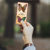 Butterfly PVC Stamp, 4Pcs/Set