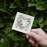 Girl PVC Stamp, 4Pcs/Set