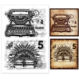 Typewriter Clear Stamps