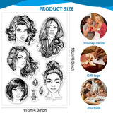 Woman Clear Stamps