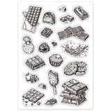 Chocolate Clear Stamps