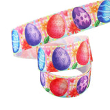 Easter Theme Printed Polyester Grosgrain Ribbons