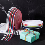 Flat Striped Grosgrain Polyester Ribbons