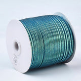 1 Roll Braided Nylon Ribbons, Olive Drab, 3/8 inch(10mm), about 25yards/roll(22.86m/roll)